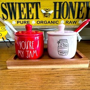 Rae Dunn jam and jelly set